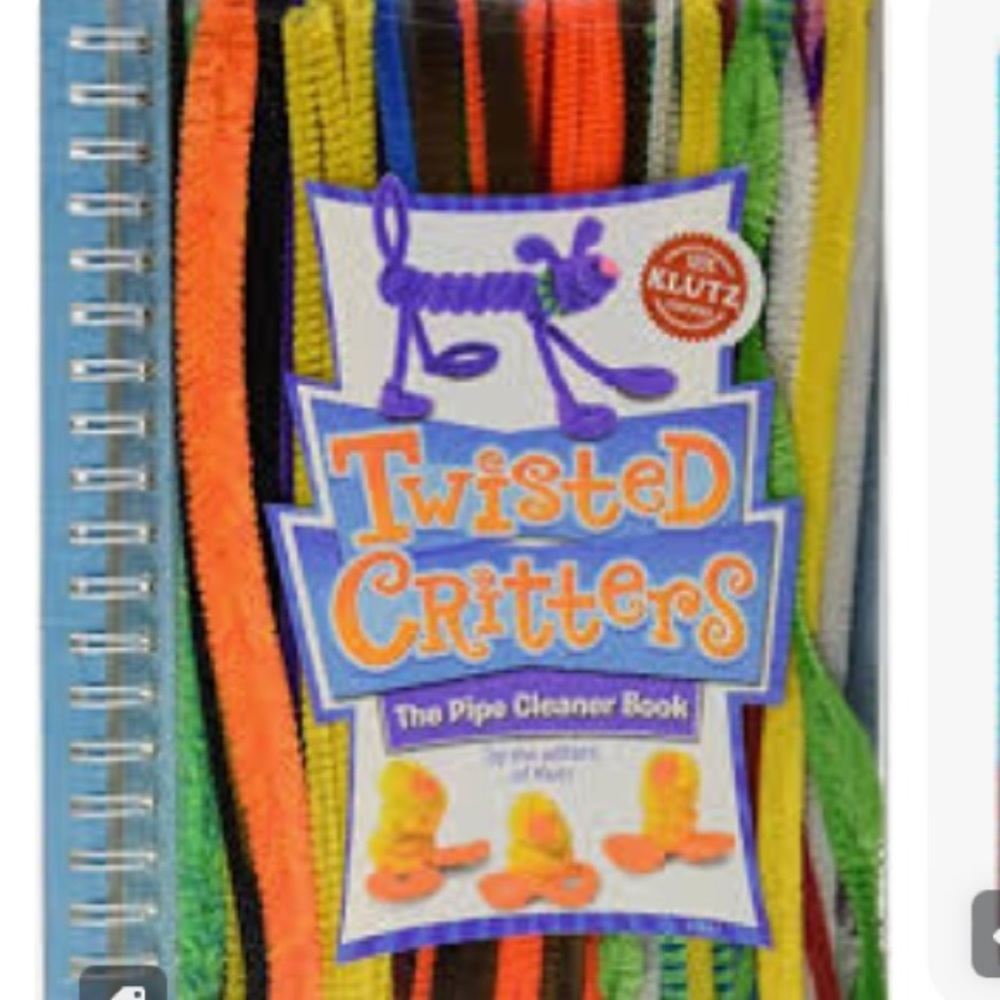 Klutz- Twisted Critters arts and crafts pipe cleaner book